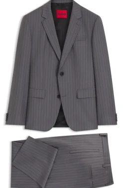 Slim-Fit Zweiteiler aus Schurwolle