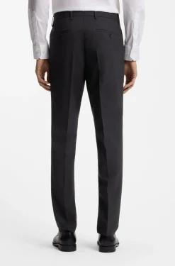 Slim-Fit Zweiteiler aus Stretch-Wolle