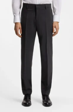 Slim-Fit Zweiteiler aus Stretch-Wolle