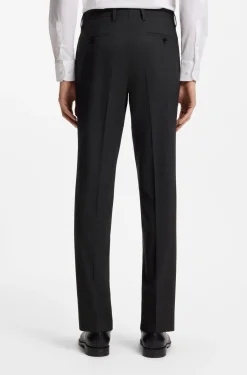 Slim-Fit Zweiteiler aus Stretch-Wolle