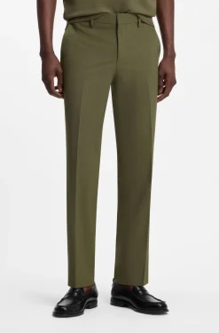 Slim-Fit Zweiteiler aus Stretch-Woll-Mix