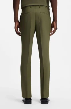 Slim-Fit Zweiteiler aus Stretch-Woll-Mix