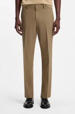 Slim-Fit Zweiteiler aus Stretch-Woll-Mix