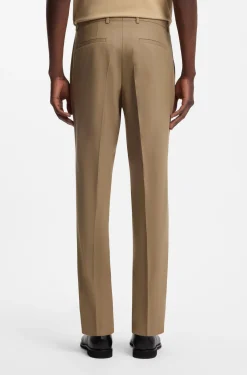 Slim-Fit Zweiteiler aus Stretch-Woll-Mix