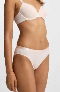 Slip aus Stretch-Jersey mit Logo-Bund