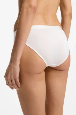 Slip aus Stretch-Jersey mit Logo-Bund
