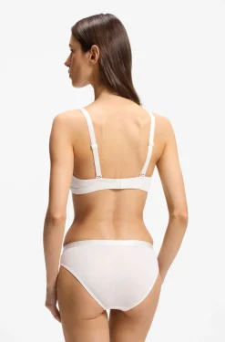 Slip aus Stretch-Jersey mit Logo-Bund