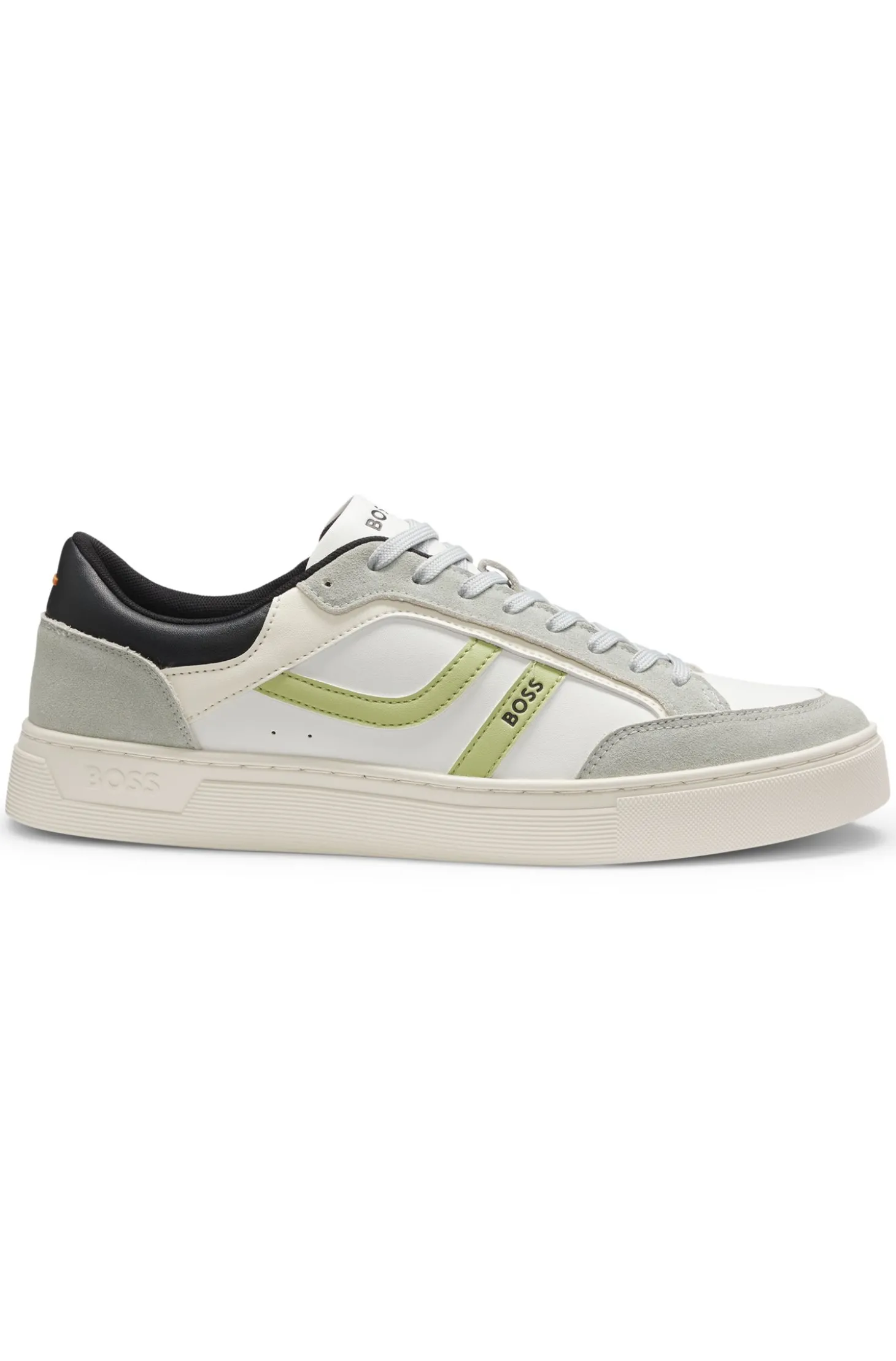 Sneakers aus Kunstleder im Colour-Block-Design