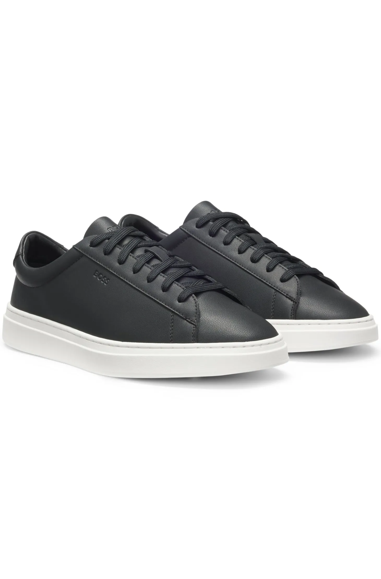 Sneakers aus Leder mit Cupsohle und gesticktem Signature-Streifen