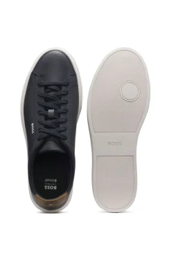 Sneakers aus Leder mit Cupsohle und gesticktem Signature-Streifen