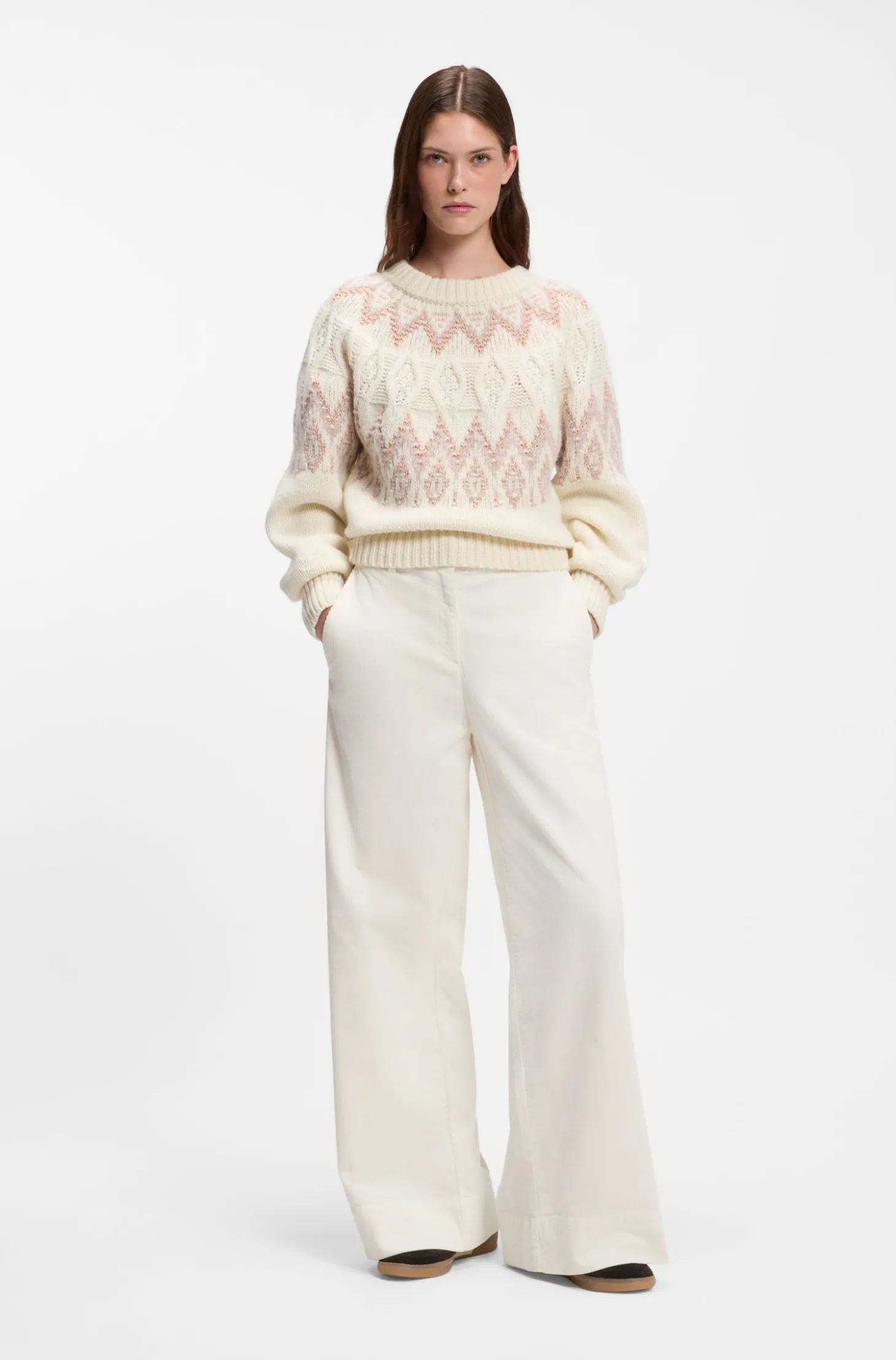 Sneakers aus Leder und Veloursleder mit Details im Python-Print