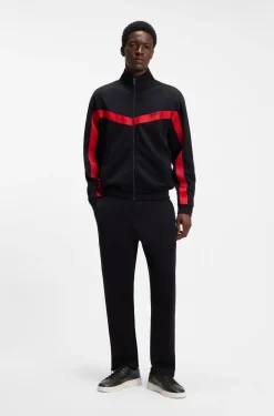 Sneakers aus Nappaleder mit goldfarbenem Logo