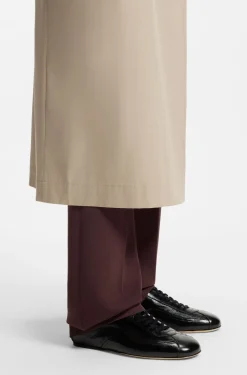 Sneakers aus Nappaleder mit geprägtem Logo