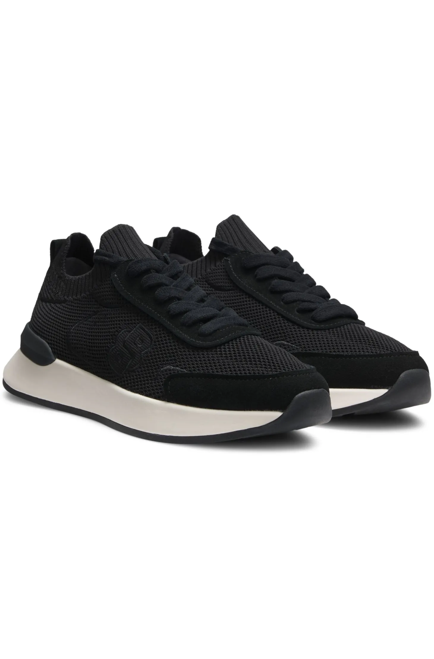 Sneakers aus Strick mit Double-B-Monogramm