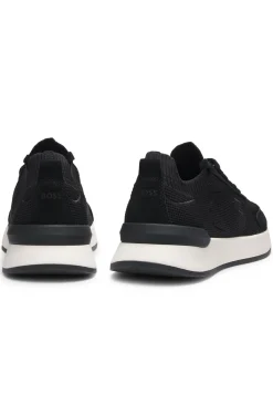 Sneakers aus Strick mit Double-B-Monogramm