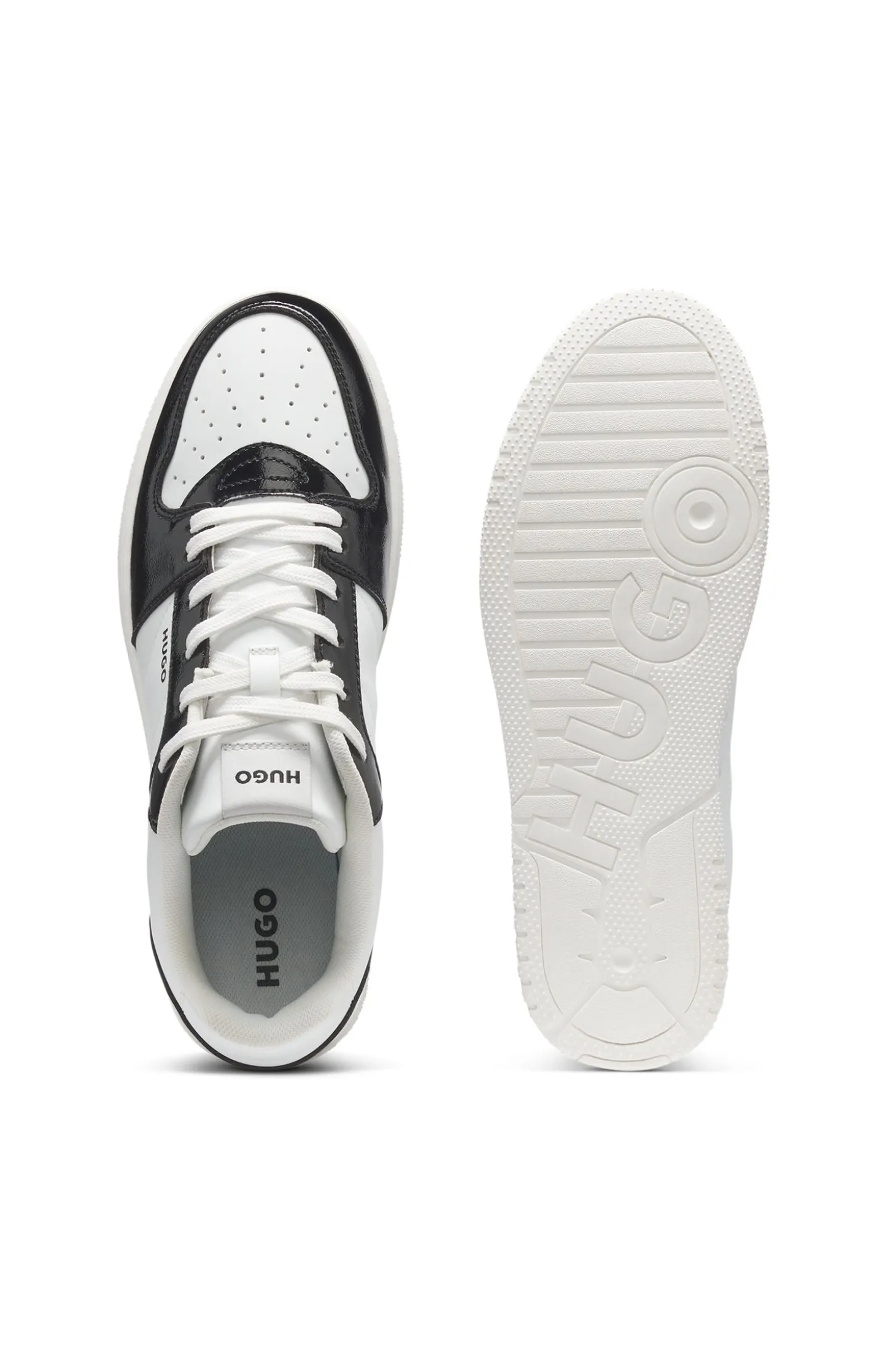 Sneakers im Colour-Block-Design mit Logo-Details