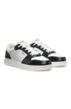 Sneakers im Colour-Block-Design mit Logo-Details