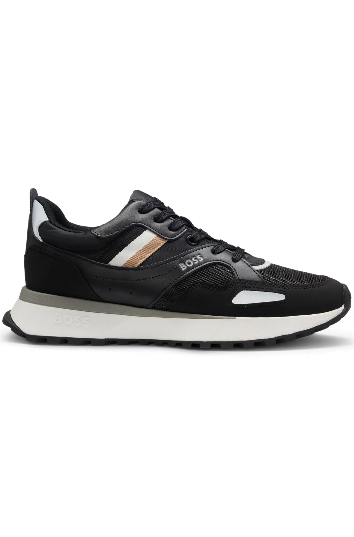 Sneakers im Laufschuh-Stil mit EVA-Gummisohle