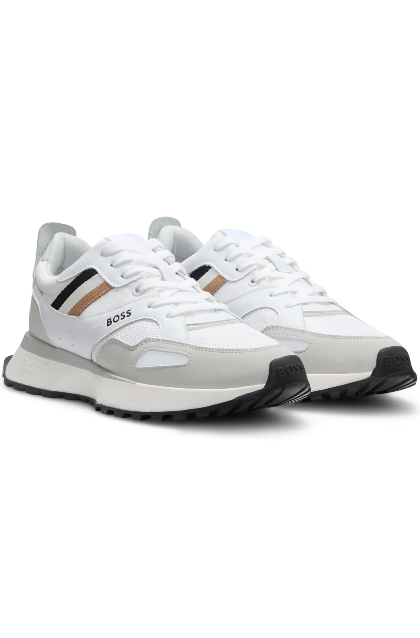 Sneakers im Laufschuh-Stil mit EVA-Gummisohle