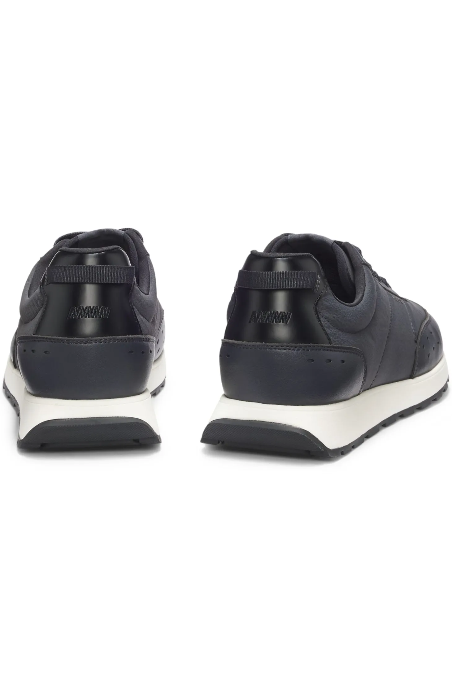 Sneakers im Laufschuh-Stil mit Zickzack-Detail