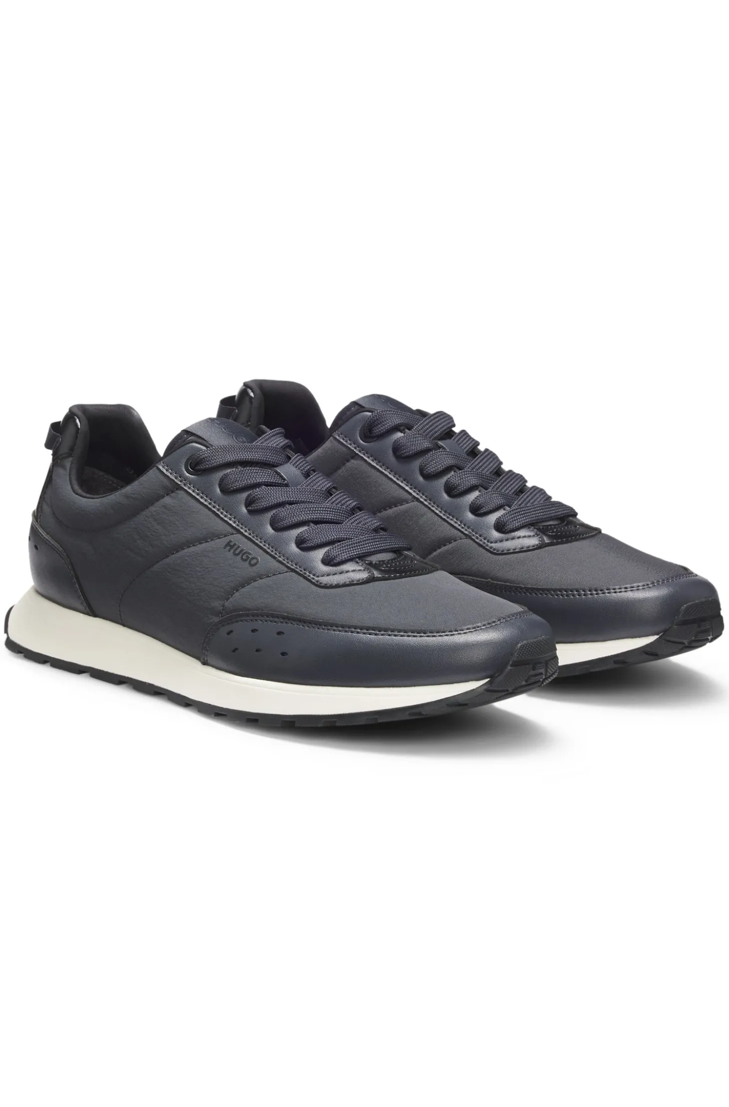 Sneakers im Laufschuh-Stil mit Zickzack-Detail