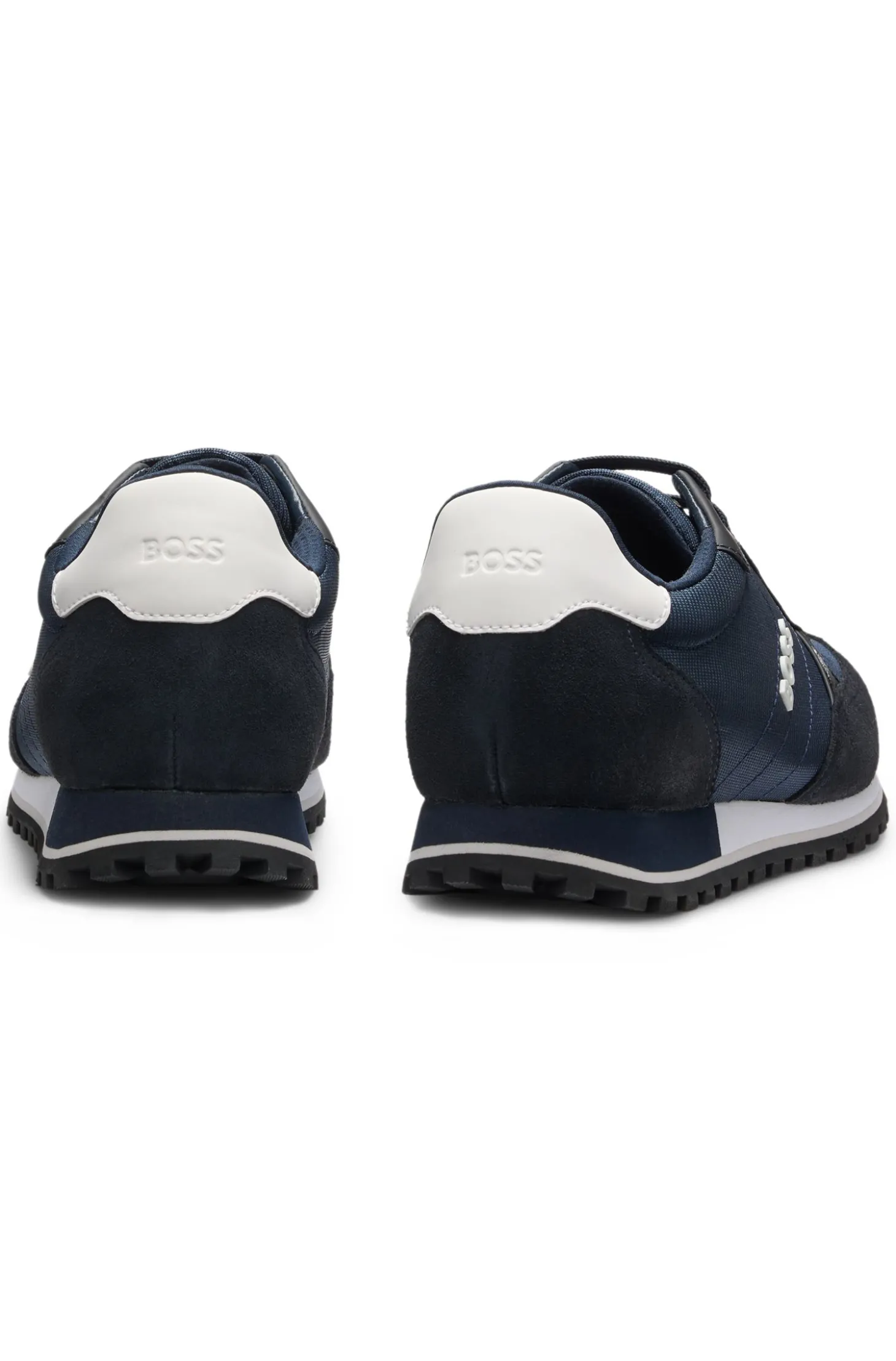 Sneakers mit Logo-Details und Details aus Kunstleder