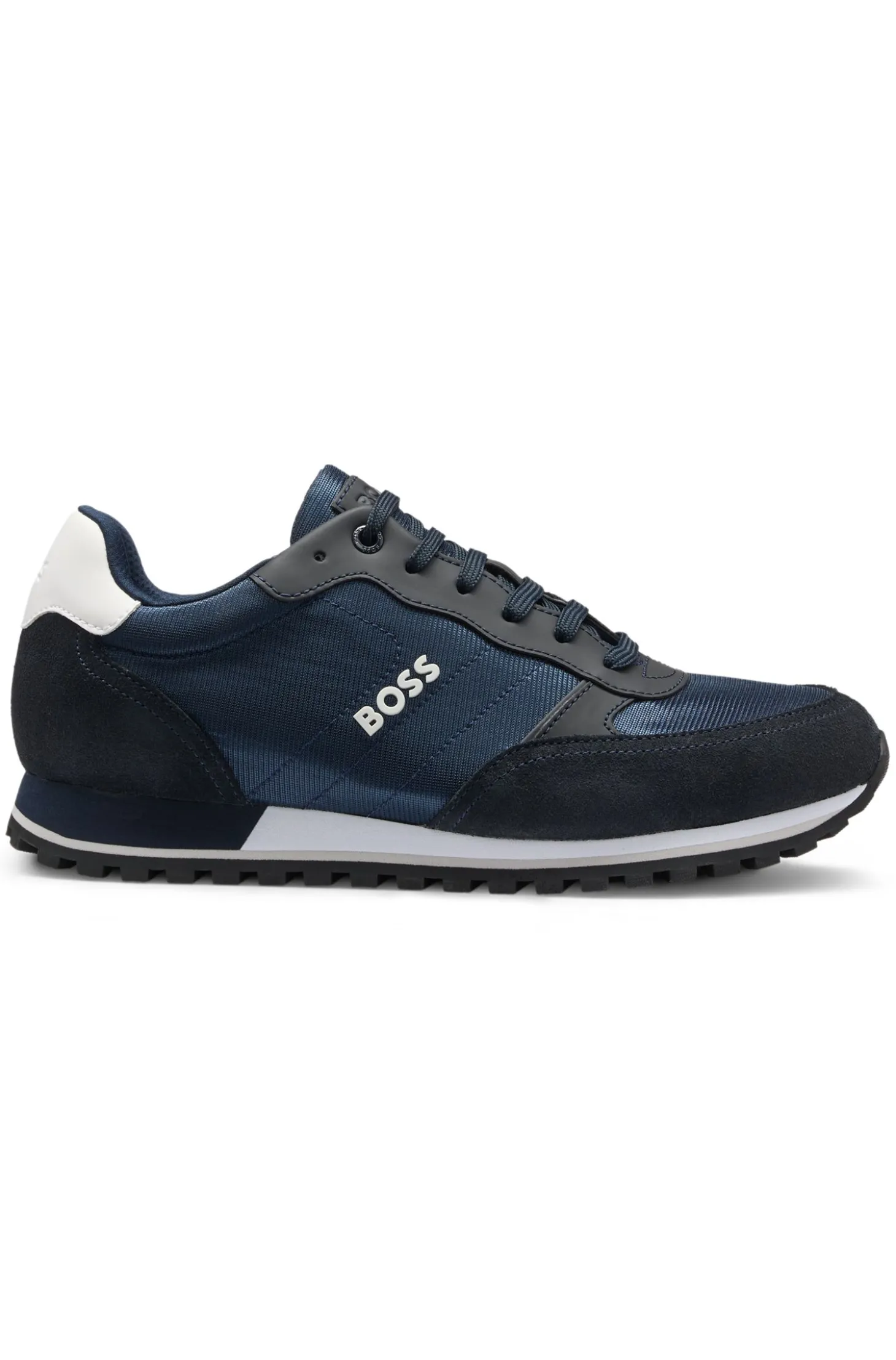 Sneakers mit Logo-Details und Details aus Kunstleder