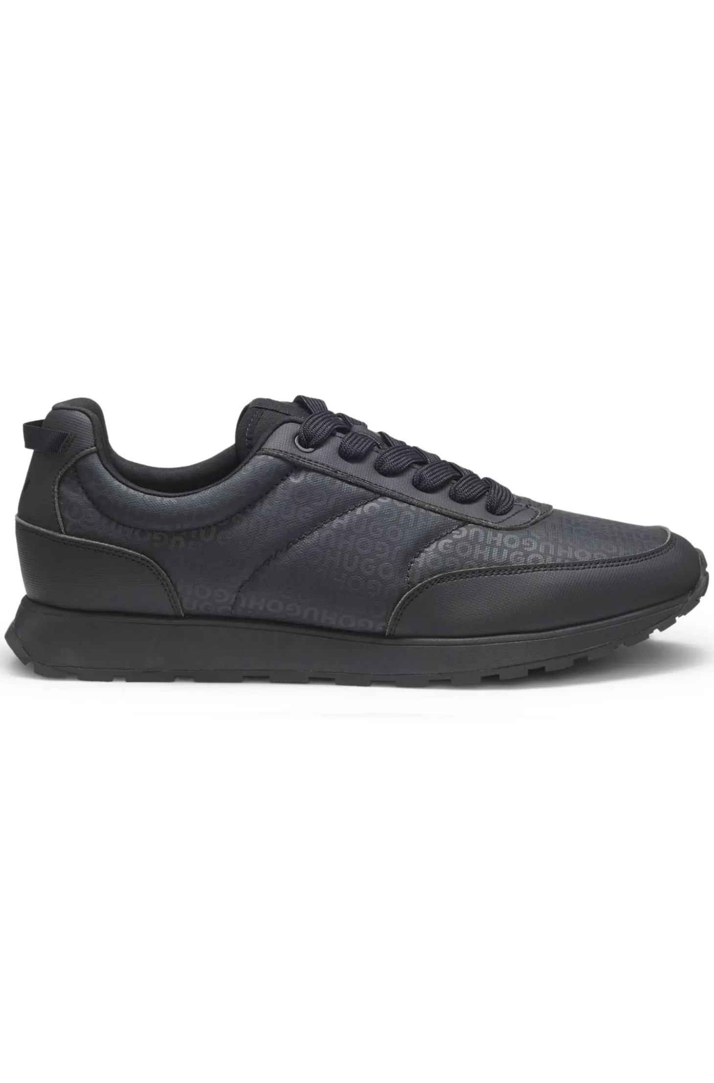 Sneakers mit Monogramm-Print