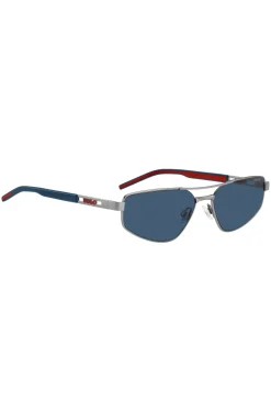Sonnenbrille mit Doppelsteg und ausgestanztem Logo