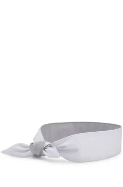 Sport-Stirnband aus Stretch-Twill mit Logo-Print