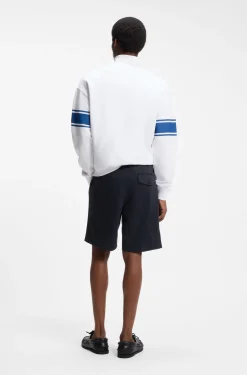 Straight-Fit Chino-Shorts aus merzerisierter Baumwolle