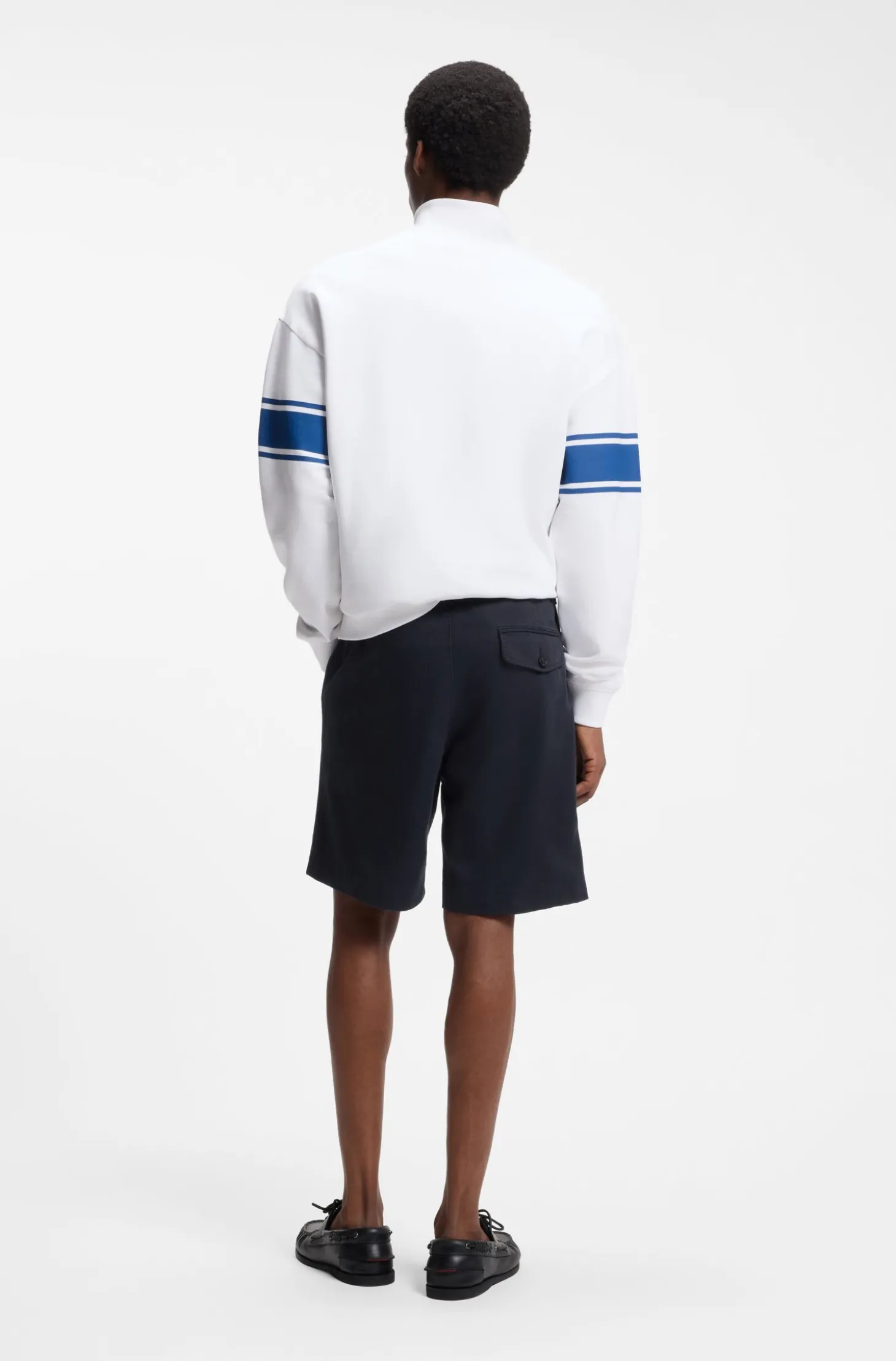 Straight-Fit Chino-Shorts aus merzerisierter Baumwolle