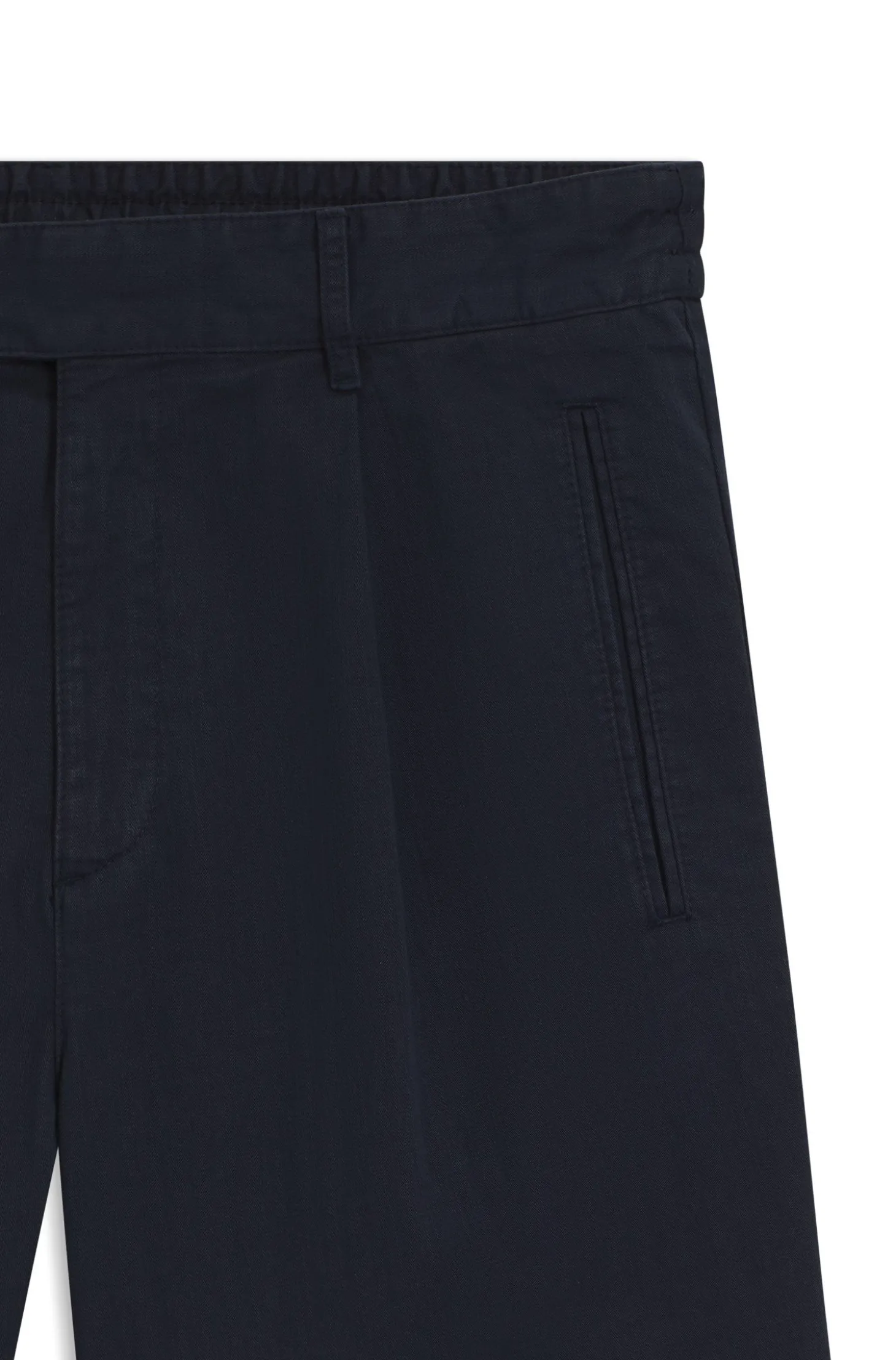 Straight-Fit Chino-Shorts aus merzerisierter Baumwolle