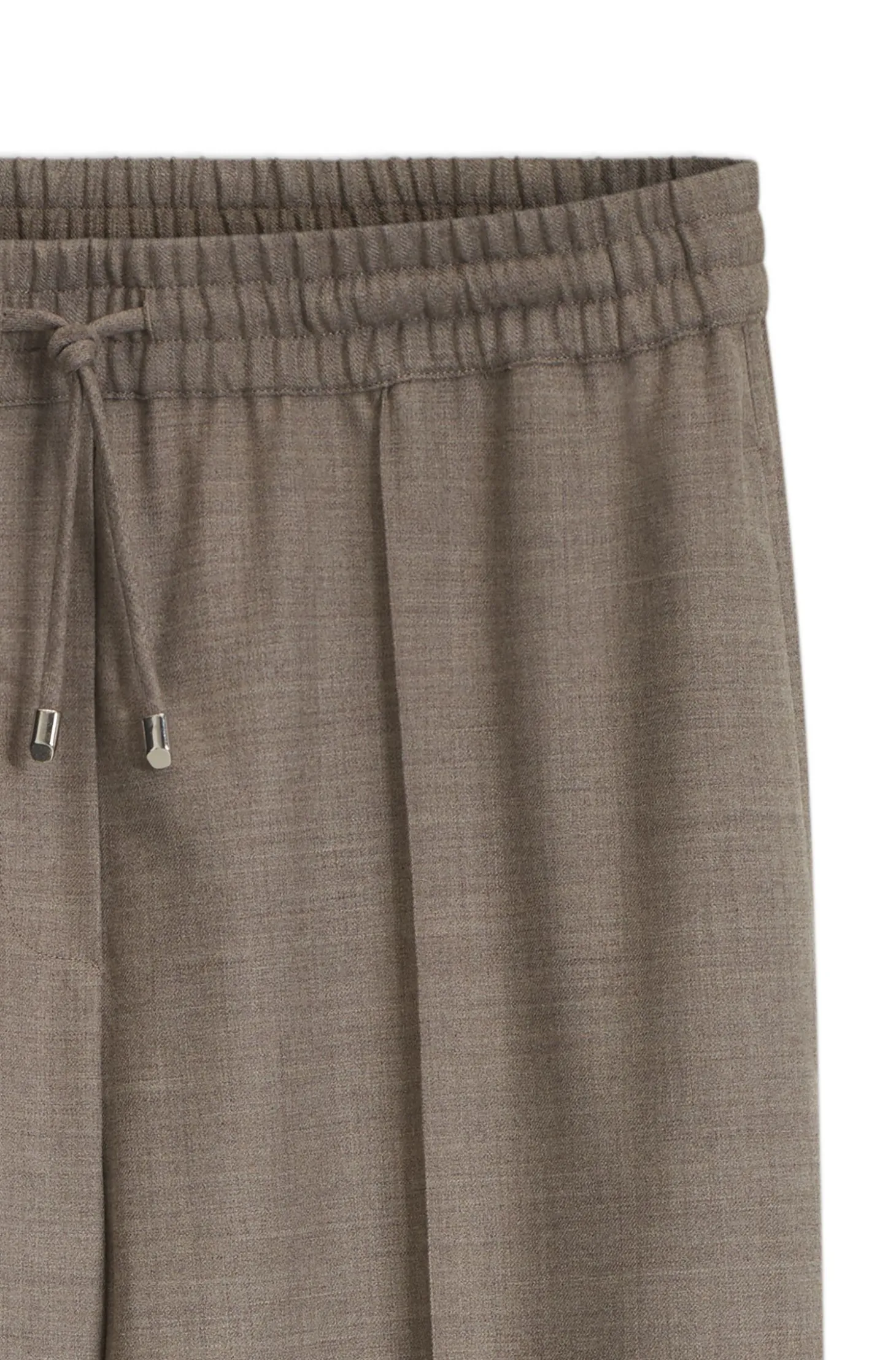 Straight-Fit Hose aus Flanell mit Tunnelzugbund