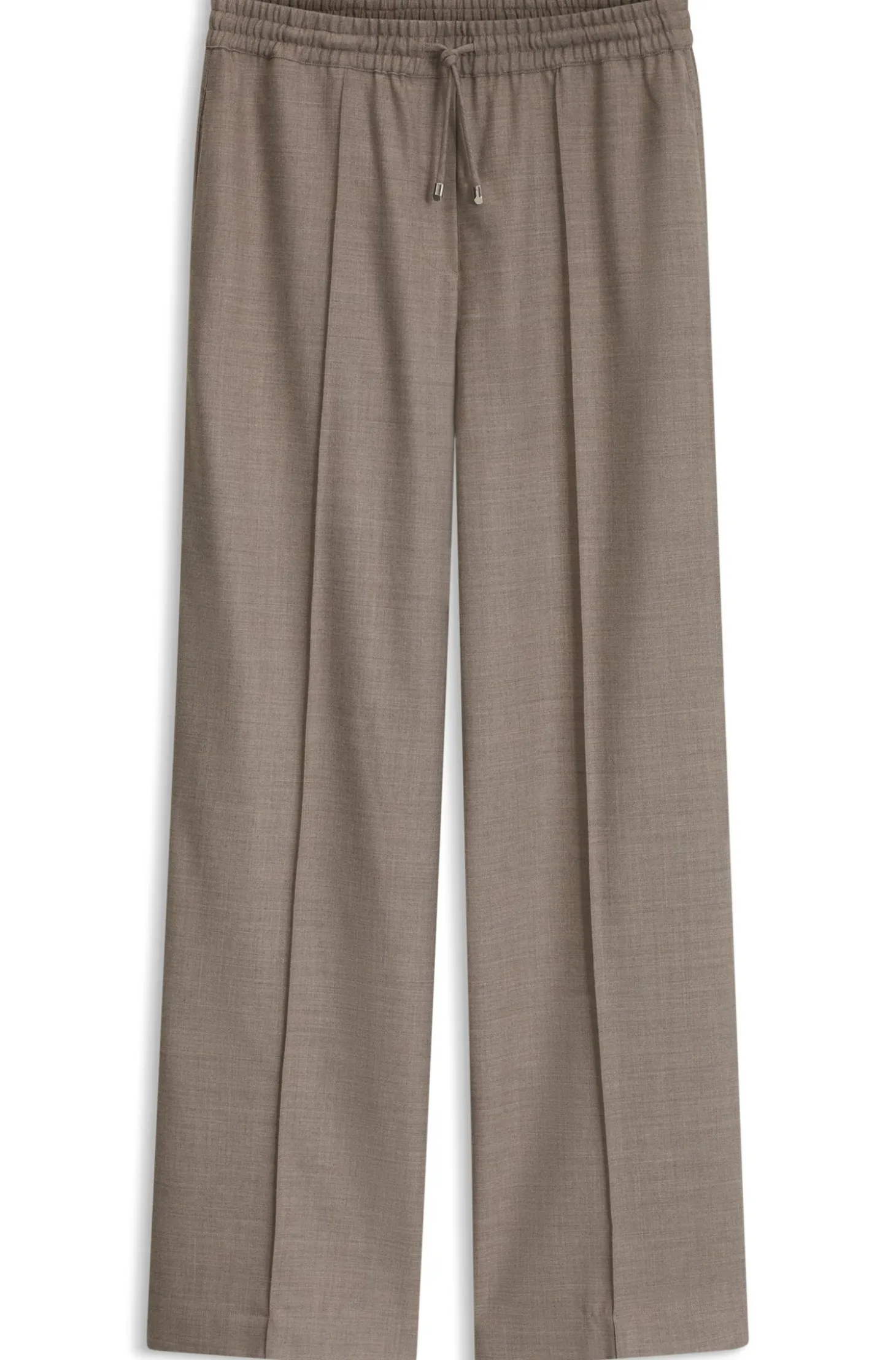 Straight-Fit Hose aus Flanell mit Tunnelzugbund