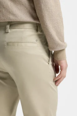 Straight-Fit Hose aus Stretch-Twill