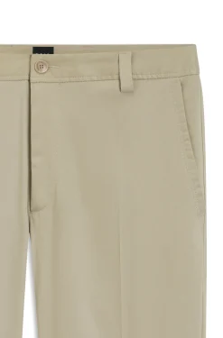Straight-Fit Hose aus Stretch-Twill