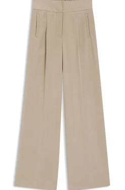 Straight-Fit Hose mit Bundfalten