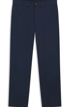 Straight-Fit Twill-Hose aus Baumwoll-Mix