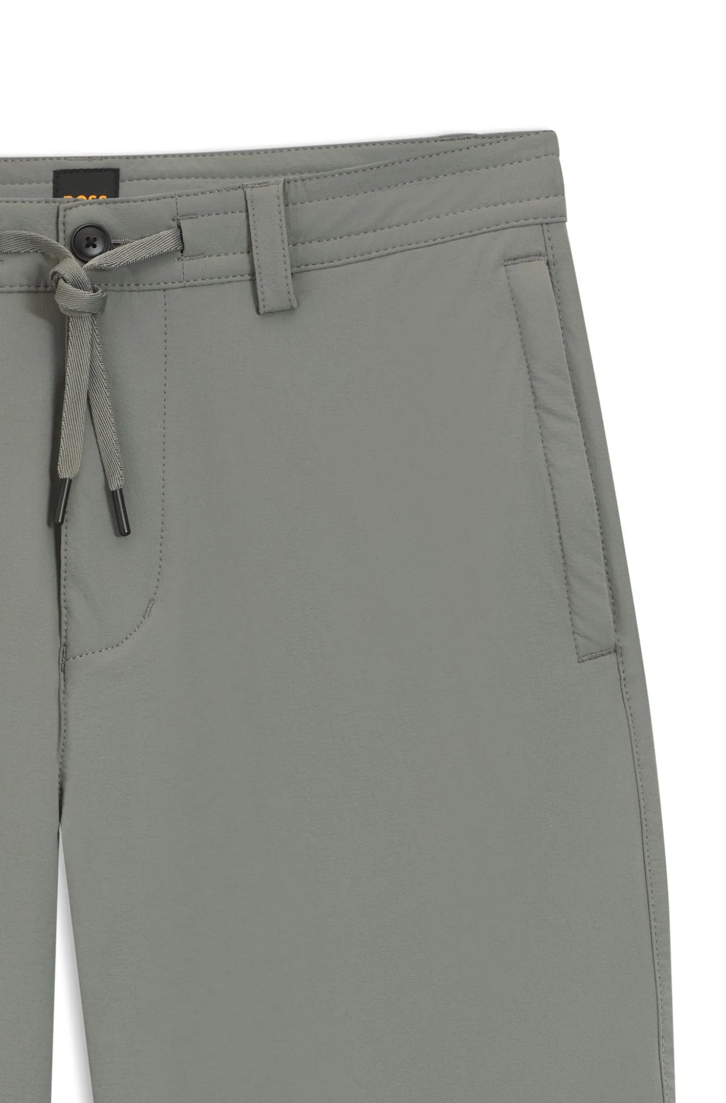 Straight-Tapered-Fit Chino aus Stretch-Gewebe