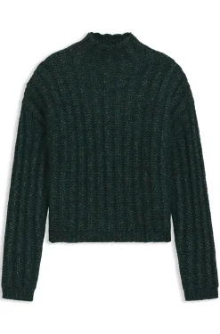 Strickpullover mit Ripp-Struktur