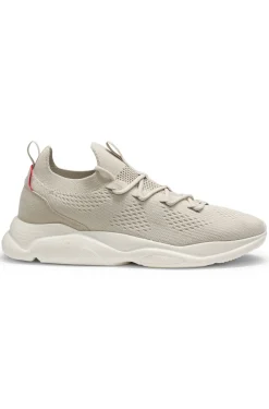 Strick-Sneakers mit Logo-geprägter EVA-Sohle