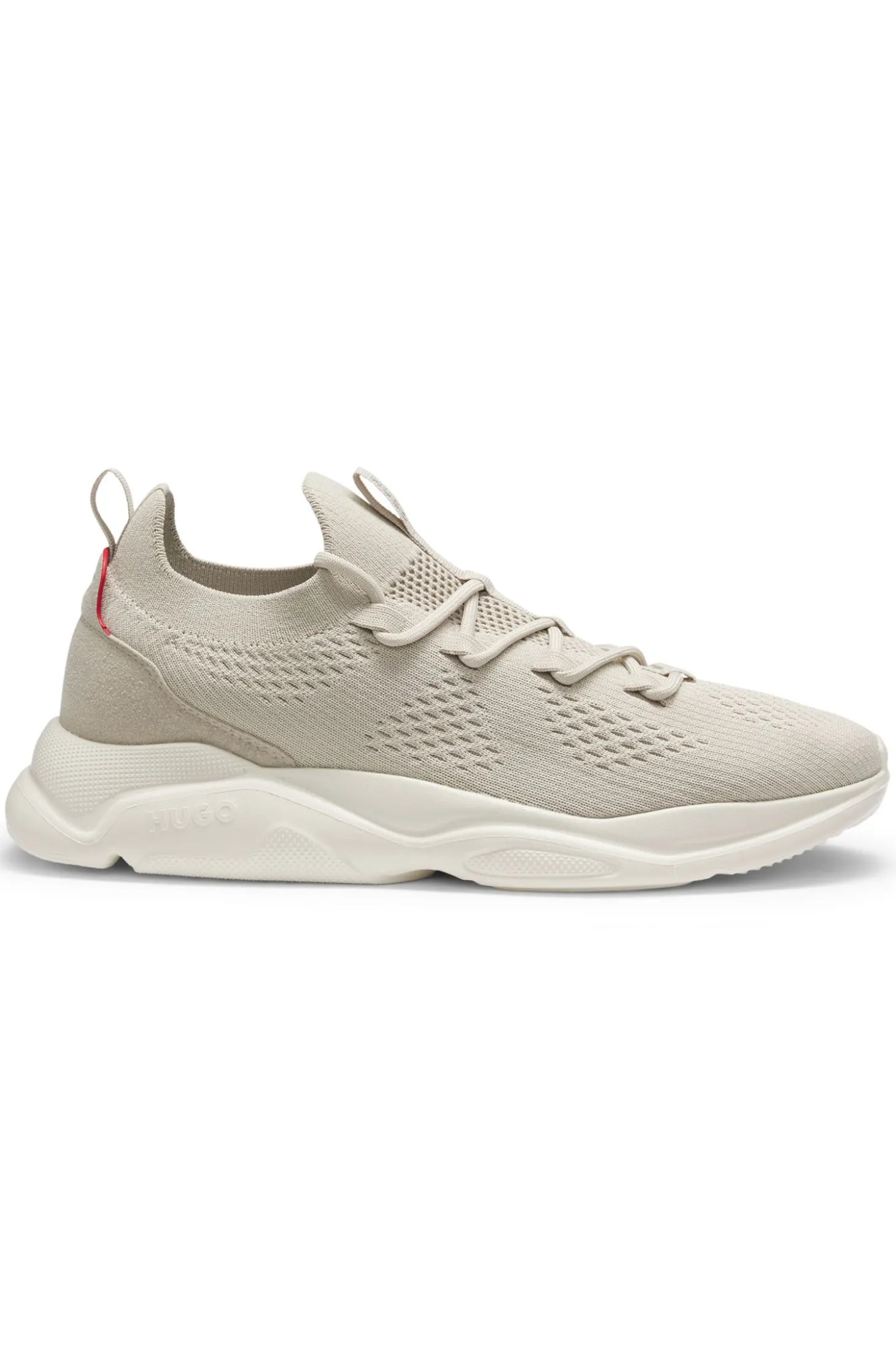 Strick-Sneakers mit Logo-geprägter EVA-Sohle