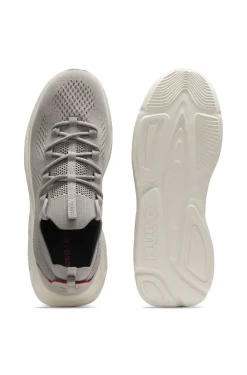 Strick-Sneakers mit Logo-geprägter EVA-Sohle