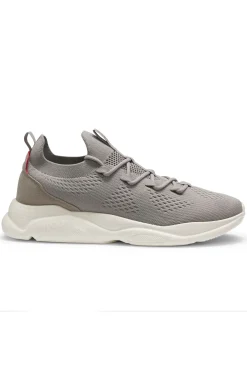 Strick-Sneakers mit Logo-geprägter EVA-Sohle