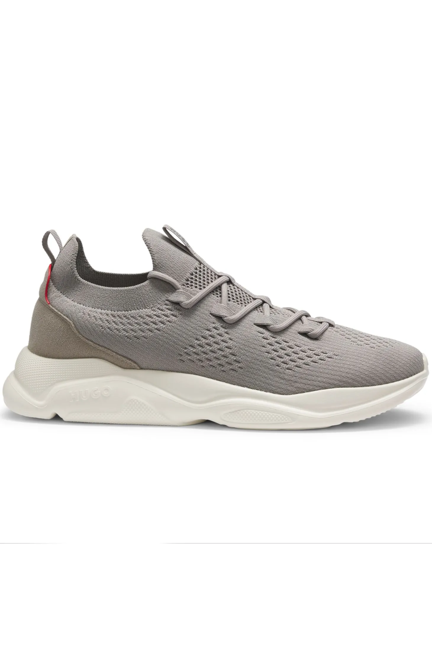 Strick-Sneakers mit Logo-geprägter EVA-Sohle