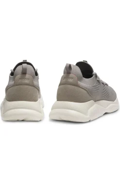 Strick-Sneakers mit Logo-geprägter EVA-Sohle