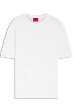 Strick-T-Shirt aus Baumwolle