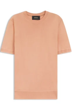 Strick-T-Shirt aus Seide
