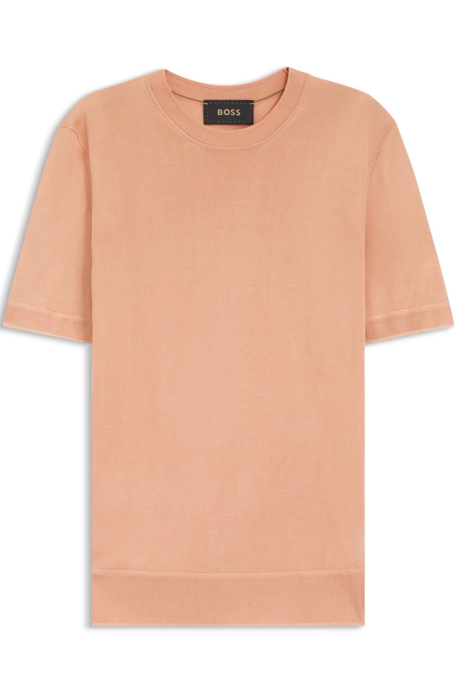 Strick-T-Shirt aus Seide